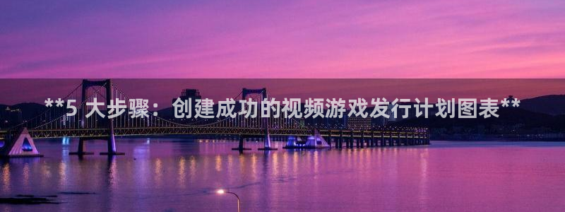 天辰平台q665.786：**5 大步骤：创建成功的视频游戏发行计划图表**