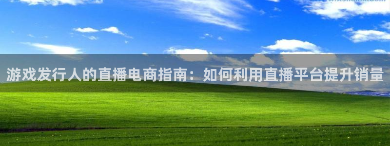天辰平台解答 5o69I7：游戏发行人的直播电商指南：如何利用直播平台提升销量